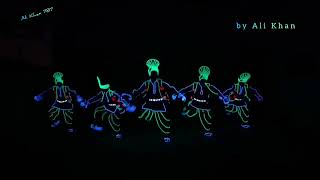 energetic Bhangra Dance