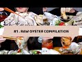 #1 . RAW OYSTER MUKBANG COMPILATION | ASMR | MUKBANG | EATING SHOW |