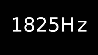 Speaker Sound Test 1825Hz