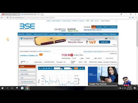 How to Get Historical Data on BSE (in Hindi) by Manish Arya