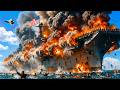 May 24, 2026! A US aircraft carrier is on fire, 1,200 soldiers are in panic, look what happened!