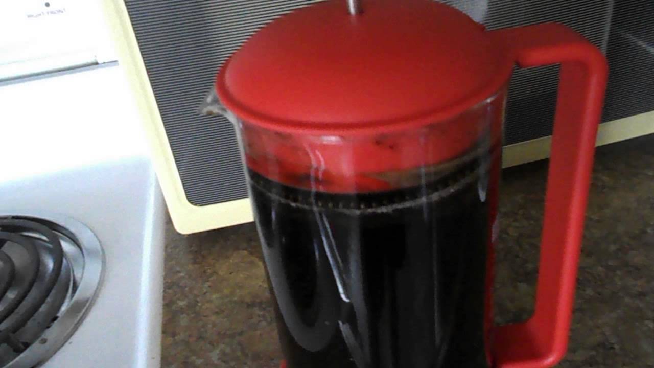 Making the First Cup of Coffee in the Morning Using the Bodum Brazil