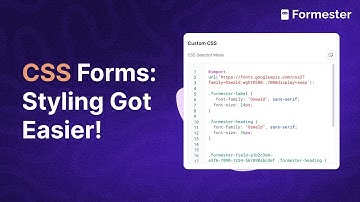 Custom CSS Forms - Styling Forms Got Easier!