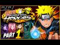 Naruto Ultimate Ninja Heroes PSP Gameplay Walkthrough Naruto Ultimate Ninja Heroes PSP Gameplay Walkthrough