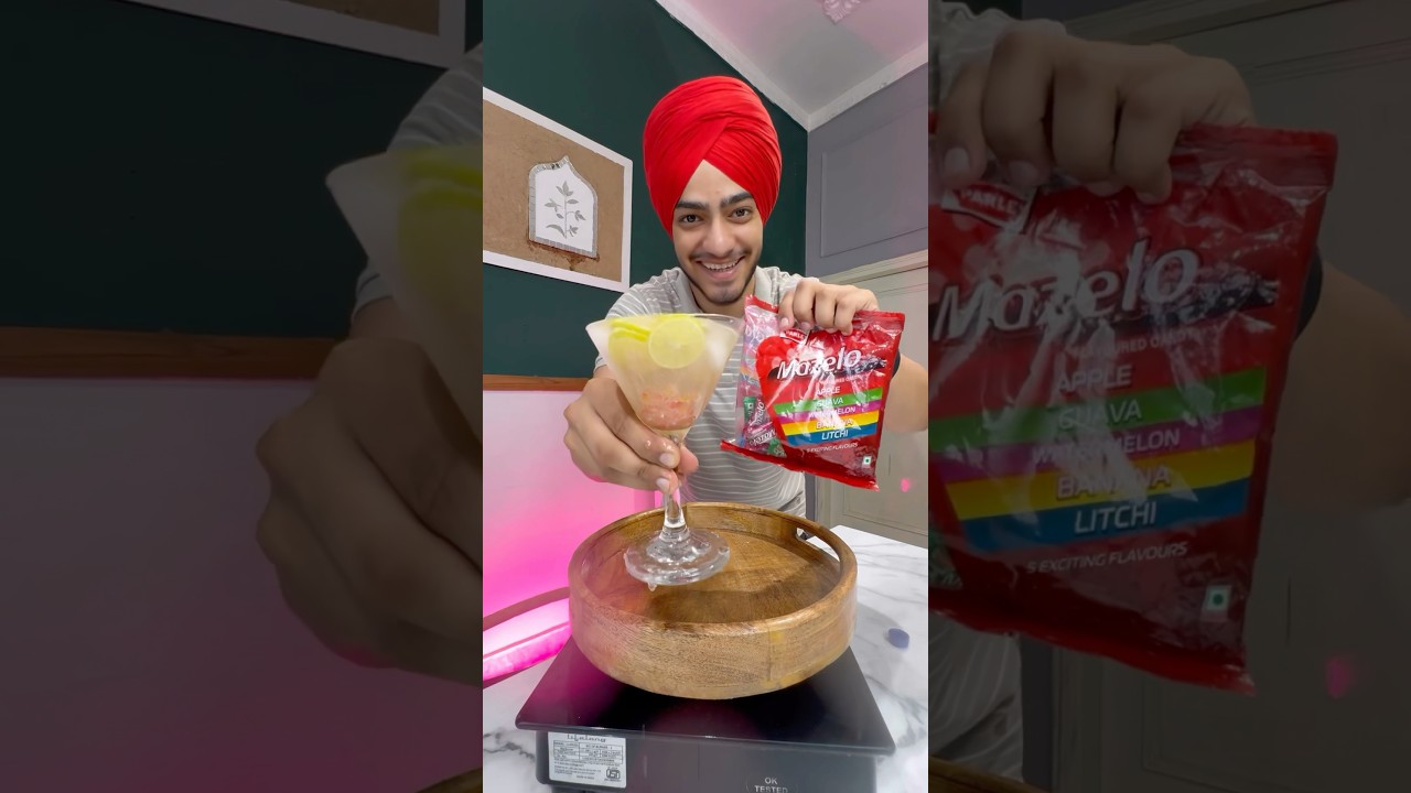 Birthday wali MAZELO candy ka Mojito 😱 | street food 
