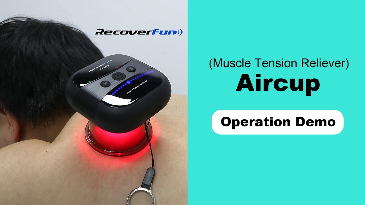 Умный баночный массажер Recoverfun Aircup | Демонстрация операции