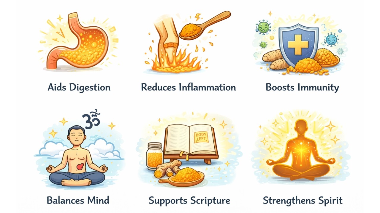Healing Benefits of Turmeric — Physical, Spiritual & Biblical Healing You Didn’t Know!