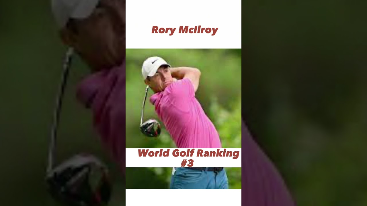 The Current Top 5 Golfers. Countdown based on the World Golf Rankings. 