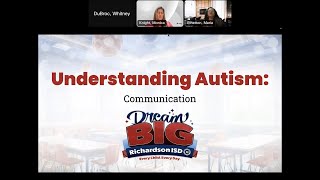 Parent University - Understanding Autism - Communication News