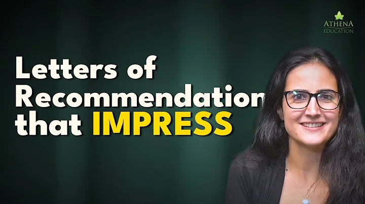 How to get the BEST letter of recommendation | #undergraduateadmissions