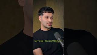 The saddest part in Khan sir coaching #shorts #podcast #khansir