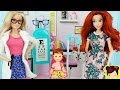 Bebe de Disney Ariel Necesita Gafas y Visita a Barbie Oculista - Historias con Muñecas Juguetes Titi