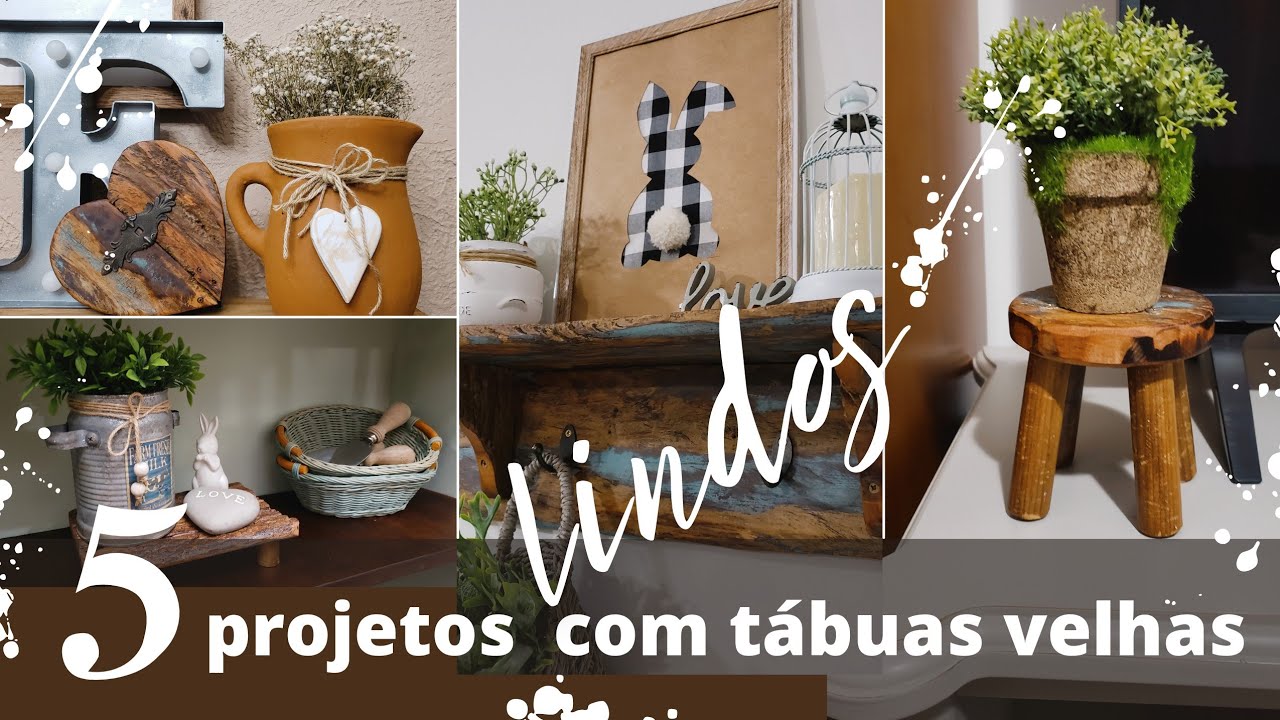 Do lixo ao luxo: projetos incríveis aproveitando cada pedacinho das tábuas de demolição