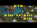 KvK K584 Adama team vs K632 and K538 - Adama top1 all kingdom | King of Avalon
