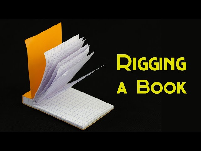 Rigging a Book | Dynamic Paper Folding