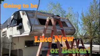 Framing & Installing the New Front Cap.  50-Year RV Roof. Part 8 by Covet the Camper 1,790 views 1 year ago 12 minutes, 42 seconds