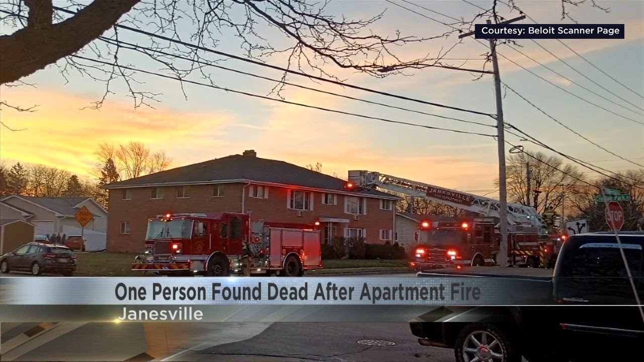 1 dead after house fire in Janesville - YouTube