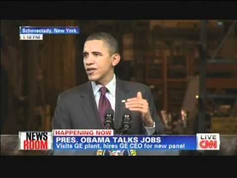 President Obama General Electric Plant Schenectady...