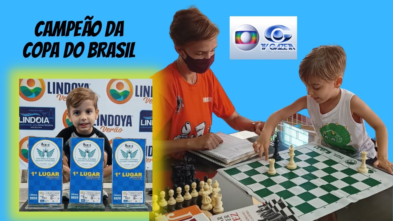 Estudante do 5º ano irá representar o Brasil em campeonato mundial de xadrez  - Colégio Católica de Brasília