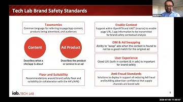 AdOps Webinar Series Part 3: IAB Tech Lab - Transparency, Brand Safety & Ad Fraud