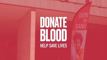 Donate blood - Help save lives