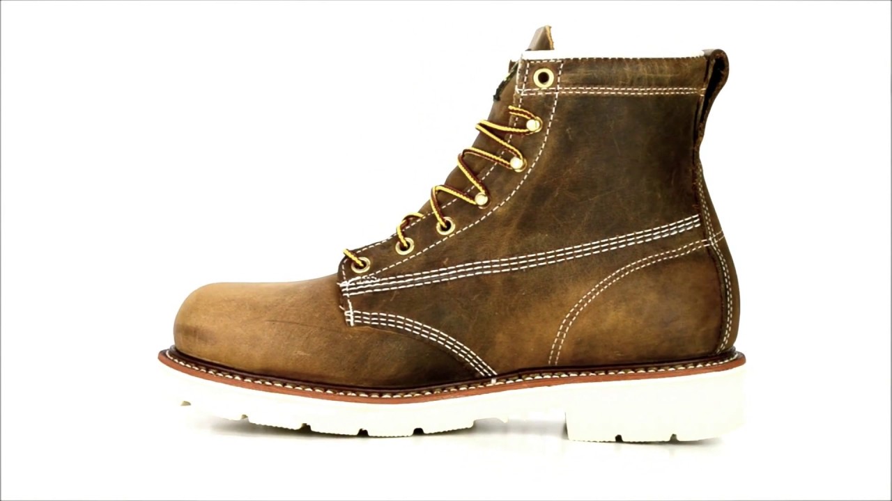 Men's Thorogood 6 Inch Steel Toe Work Boot U S A  Made 804-4374 @ Steel-Toe-Shoes.com