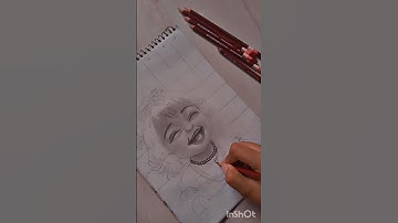 cute krishna ji drawing ♥️ 🙏 part-2 #trending #art #viral #shortvideos #krishnaart