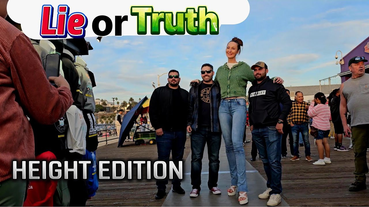 Why do men lie about their height? Today we gonna find out!