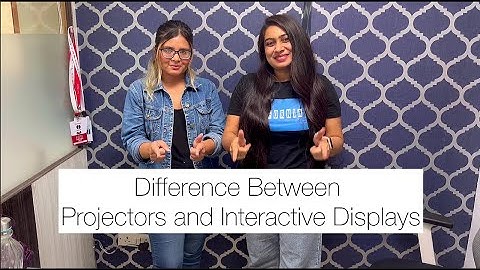 Difference Between Projectors & Interactive Displays | Full Video | TechReview