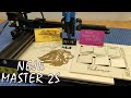 NEJE  Portable Laser Engraving Machine  Master 2S 20W with small upgrade  (unbox / assembly / test)