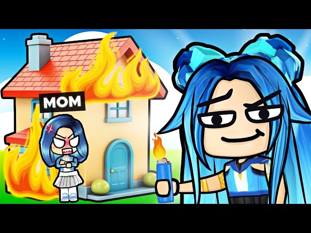 Listen to MOM or NOT... Roblox Don't Burn The House Down! class=