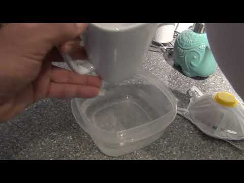how to clean n95 mask and reuse it many times - YouTube