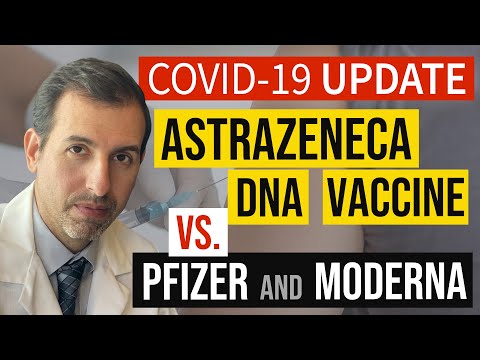 Coronavirus Update 118: AstraZeneca DNA COVID 19 Vaccine Explained (vs. Pfizer / BioNTech, Moderna)