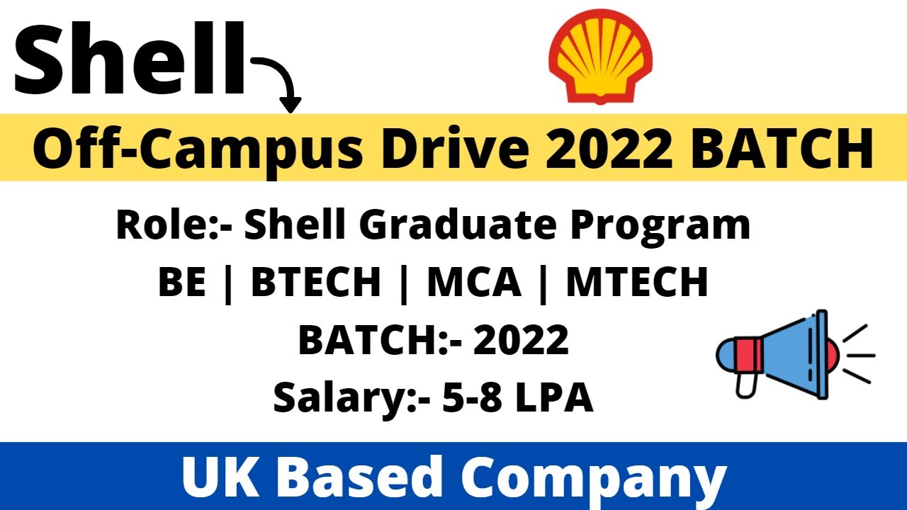 Shell Uk Based Mnc Hiring 2022 How To Apply Details Shell