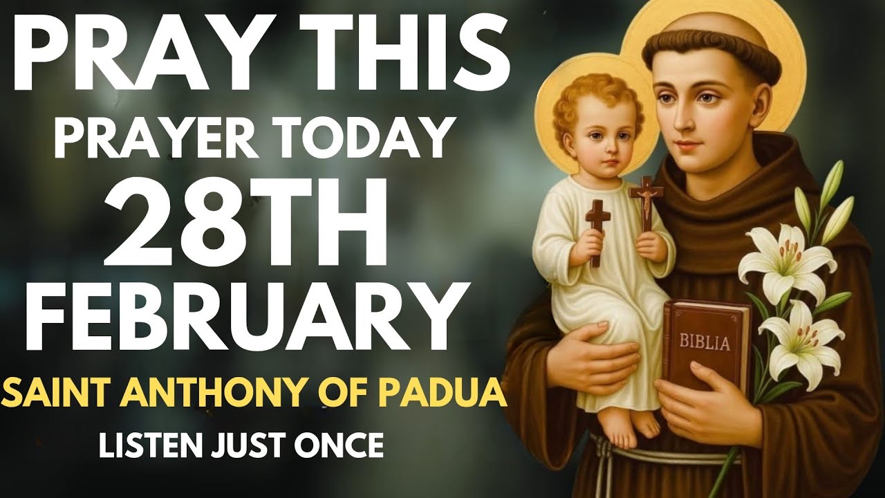 🙏20-МИНУТНАЯ ЧУДЕСНАЯ МОЛИТВА СВЯТОМУ АНФОНИЮ ПАДУАНСКОМУ О ИСЦЕЛЕНИИ И СРОЧНОМ ВОССТАНОВЛЕНИИ | ...
