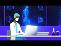 Hi-Tech Science Medical Health Laboratory Explainer Parallax Looped Animation | Free Version Footage