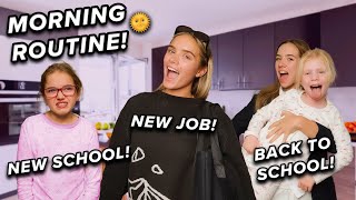 Back to School MORNING ROUTINE *Kaci’s New Job*