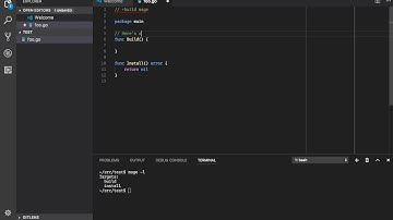 Demo of mage, the makefile replacement for go.