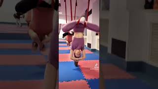 Aerial yoga