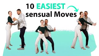 10 EASIEST Bachata Sensual Moves To Lead & Follow