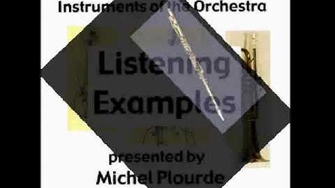 Instruments of the Orchestra-flute - Part 1: Listening Examples