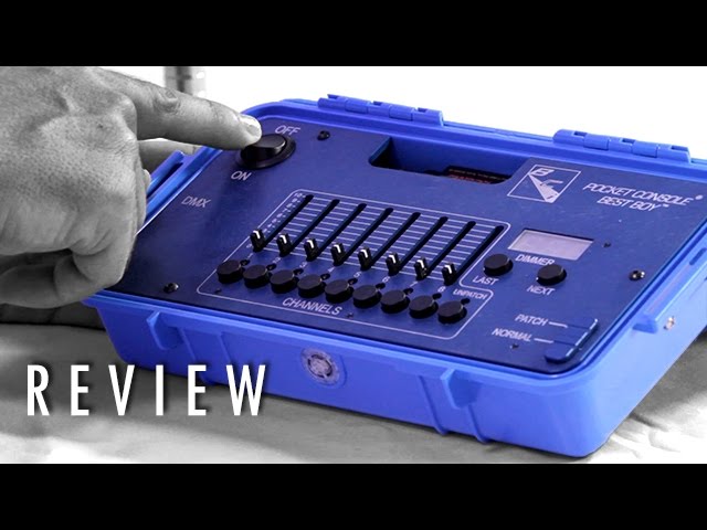 The Pocket Console DMX Baxter Review by SIRS-E 