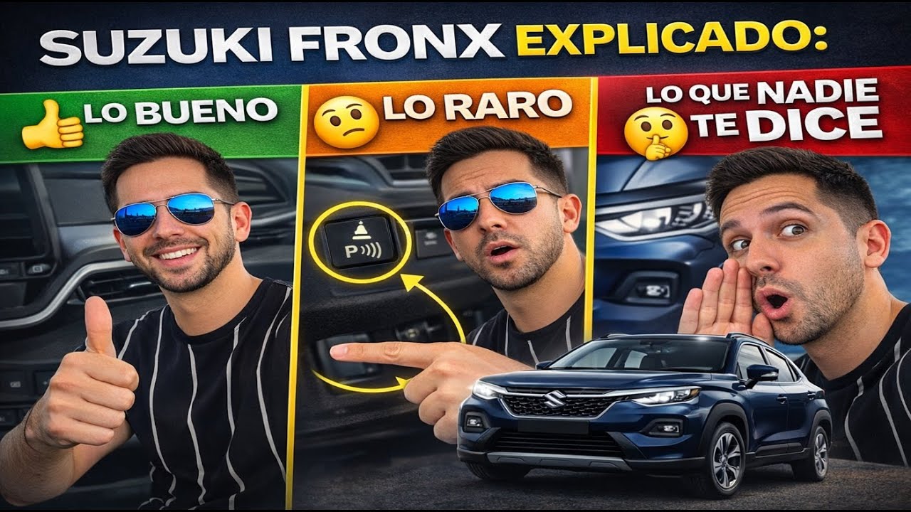 Suzuki Fronx explicado: lo bueno, lo raro y lo que nadie te dice