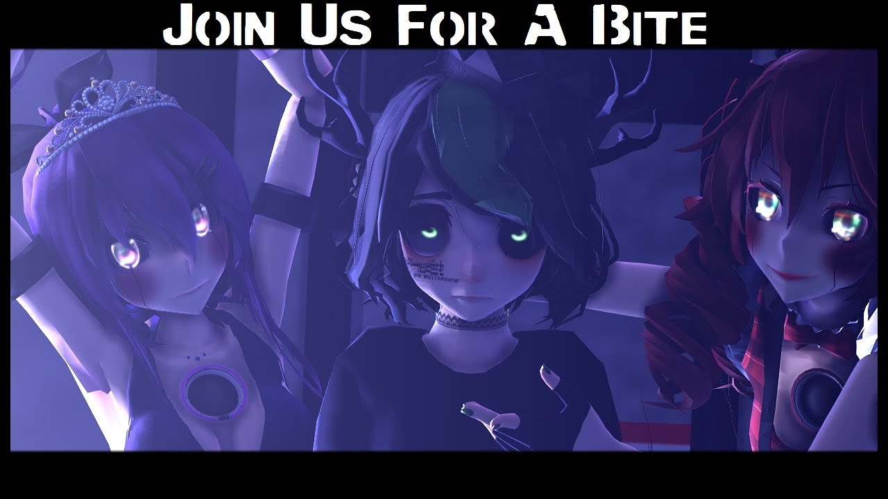 Mmd X Friends Join Us For A Bite By Jazzypax Films - mmd sisters roblox