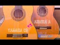 Yamaha CG vs Admira A - comparison of two classical guitars