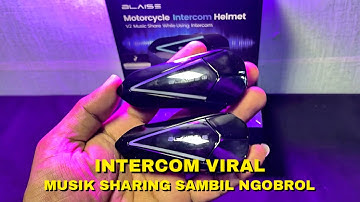 INTERCOM TERBARU BLAISE V2 MUSIK SHARING SAMBIL NGOBROL