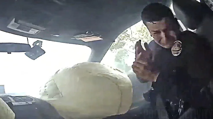 LAPD Cruiser Hits Civilian Car During Emergency Response