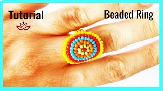 Full Circular Seed Bead Ring - Tutorial Update