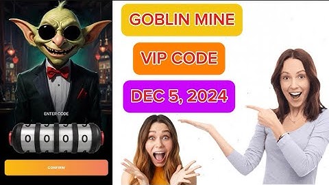 Goblin Mine Game VIP CODE | December 5, 2024