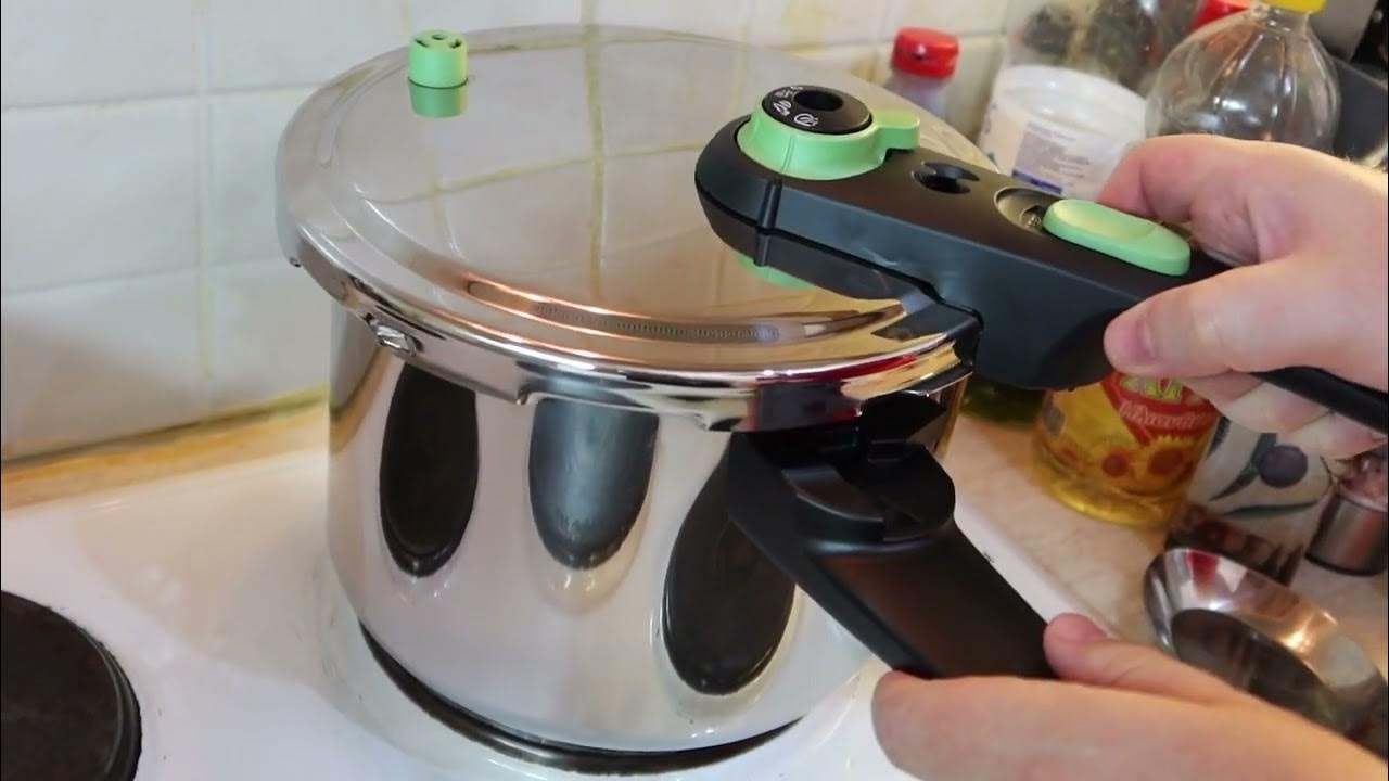 Pressure Cooker Tefal 6L. How to use instant pot Tefal, install